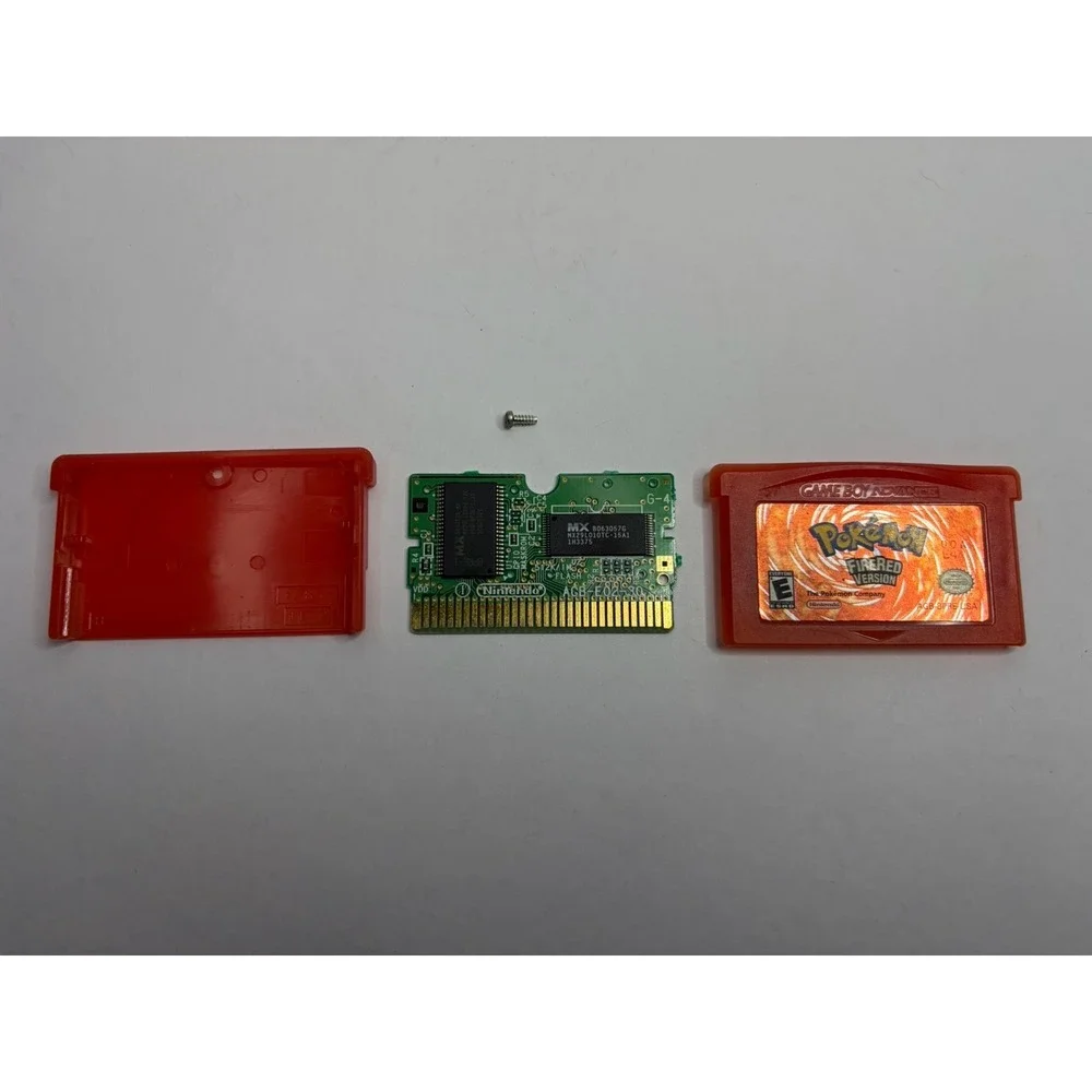 Pokemon Fire Red GBA Authentic Save Tested Nintendo Game Boy Advance AGB-BPRE-US